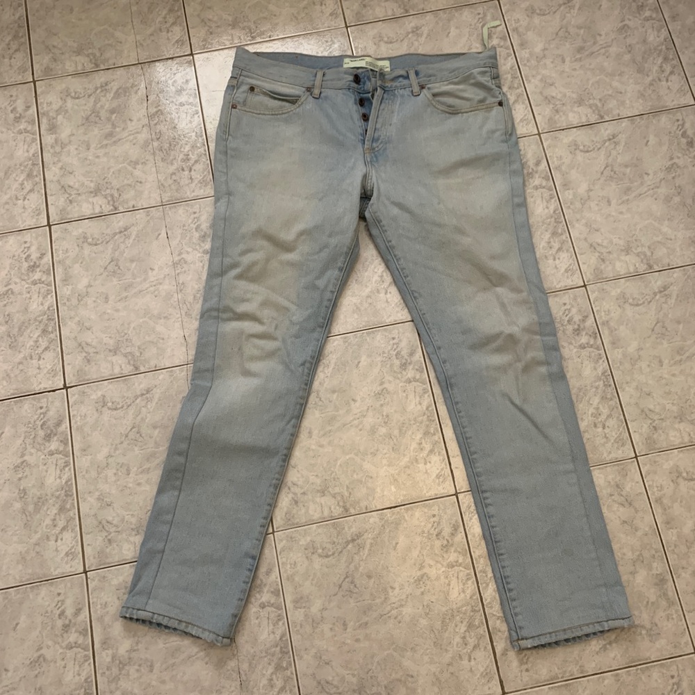 Off White Spray Paint Jeans Size 36